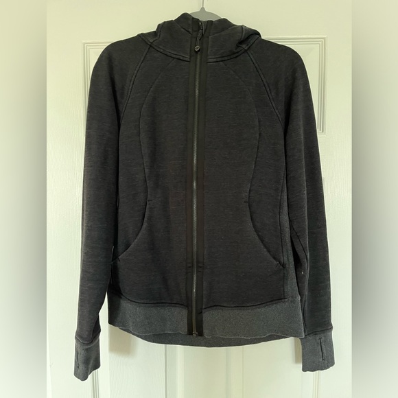 Two tone grey lulu lemon scuba sweater - Picture 1 of 7